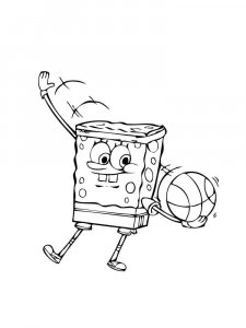 SpongeBob SquarePants coloring page 66 - Free printable