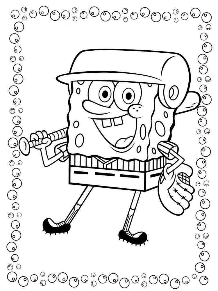 SpongeBob coloring pages. Download and print SpongeBob coloring pages.