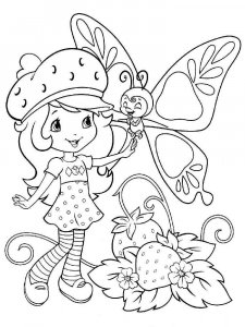 Strawberry Shortcake coloring page 18 - Free printable