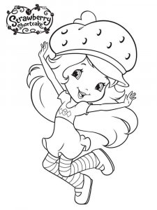 Strawberry Shortcake coloring page 23 - Free printable