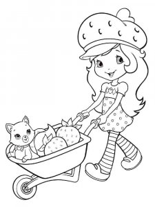 Strawberry Shortcake coloring page 7 - Free printable