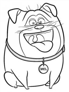The Secret Life of Pets coloring page 6 - Free printable