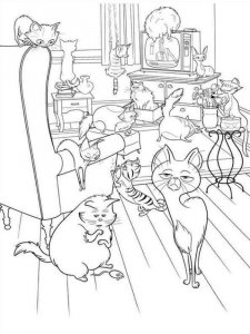 The Secret Life of Pets coloring page 7 - Free printable