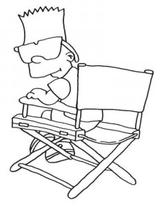 The Simpsons coloring page 21 - Free printable