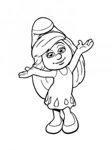 The Smurfs coloring page 59 - Free printable