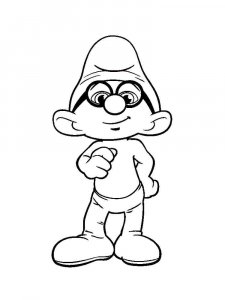 The Smurfs coloring page 60 - Free printable