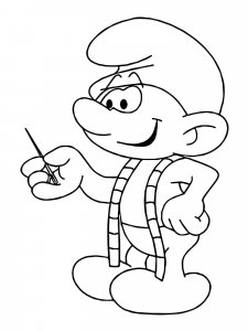 The Smurfs coloring page 61 - Free printable