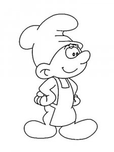 The Smurfs coloring page 47 - Free printable