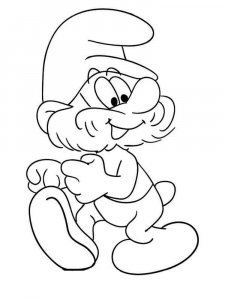 The Smurfs coloring page 66 - Free printable