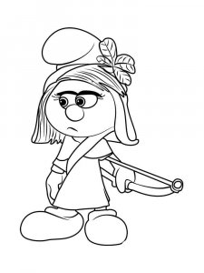 The Smurfs coloring page 75 - Free printable