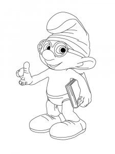 The Smurfs coloring page 77 - Free printable