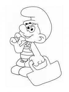 The Smurfs coloring page 49 - Free printable