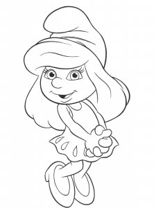 The Smurfs coloring page 52 - Free printable