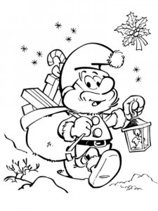 The Smurfs coloring page 54 - Free printable