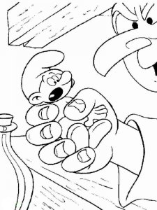 The Smurfs coloring page 10 - Free printable