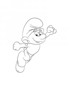 The Smurfs coloring page 31 - Free printable