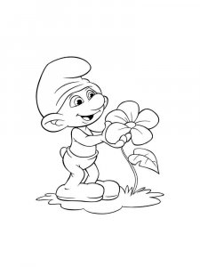 The Smurfs coloring page 37 - Free printable