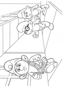 The Smurfs coloring page 7 - Free printable