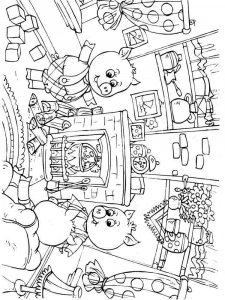 Three Little Pig coloring page 10 - Free printable