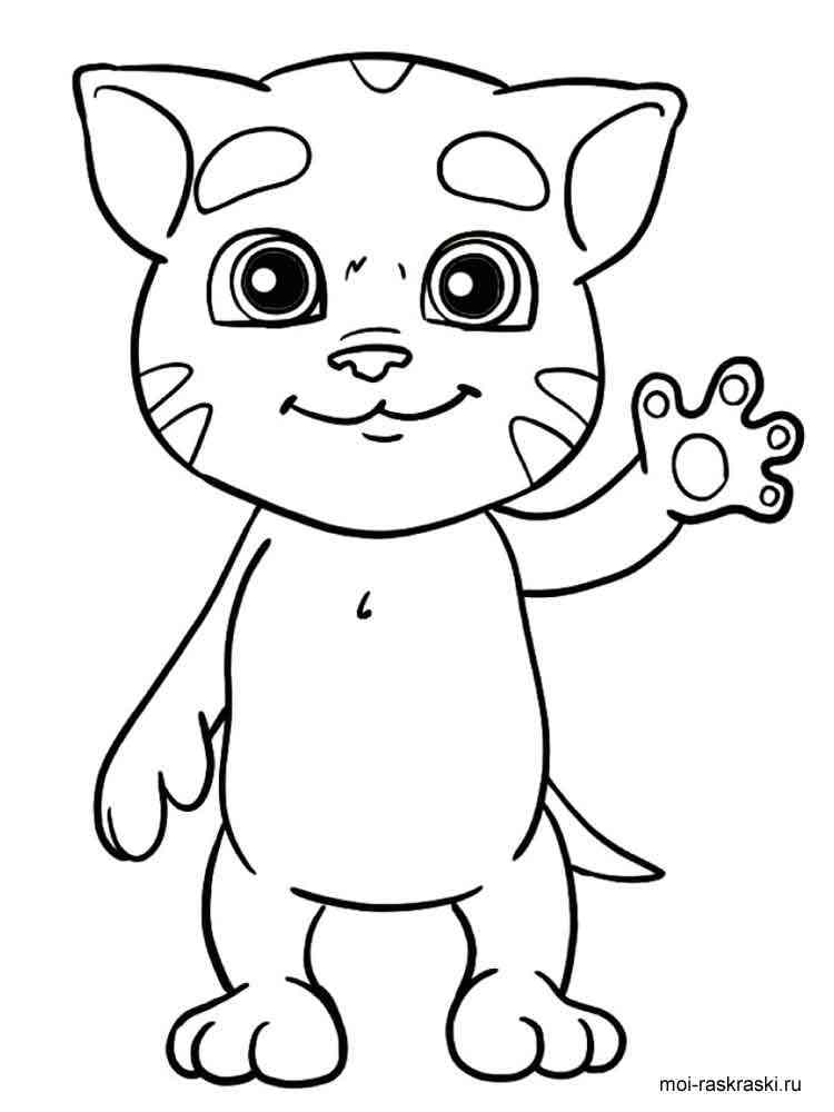 talking angela coloring pages - photo #11