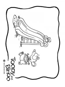 Toopy and Binoo coloring page 12 - Free printable