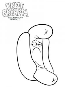 Uncle Grandpa coloring page 10 - Free printable