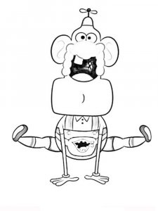 Uncle Grandpa coloring page 13 - Free printable