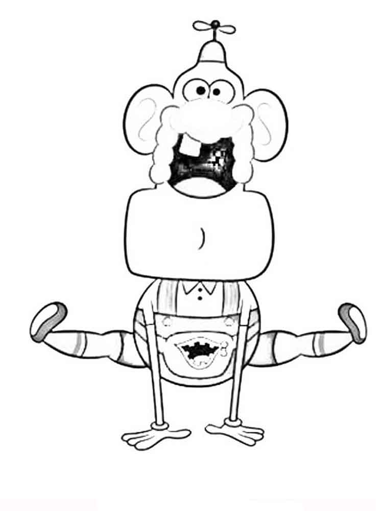 Uncle Grandpa Coloring Pages Free Printable 13