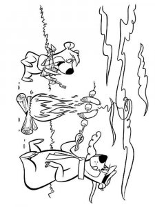 Yogi Bear coloring page 16 - Free printable
