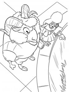 Zootopia coloring page 61 - Free printable