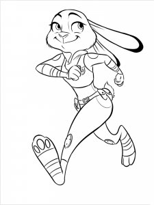 Zootopia coloring page 57 - Free printable