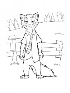 Zootopia coloring page 33 - Free printable