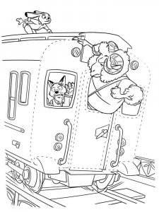 Zootopia coloring page 35 - Free printable
