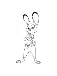 Zootopia coloring page 44 - Free printable