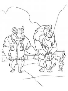 Zootopia coloring page 47 - Free printable
