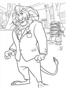 Zootopia coloring page 7 - Free printable
