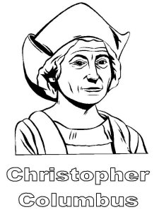 Christopher Columbus coloring page 7 - Free printable