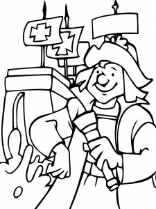 Christopher Columbus coloring page 8 - Free printable