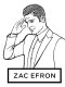 Zac Efron Coloring Pages