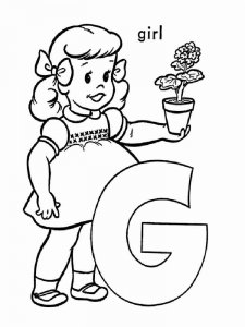 ABC Alphabet coloring page 33 - Free printable