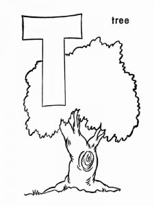ABC Alphabet coloring page 46 - Free printable