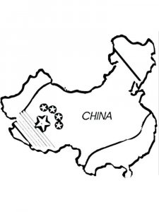 China coloring page 6 - Free printable