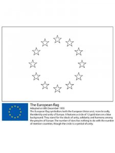 Europe coloring page 5 - Free printable