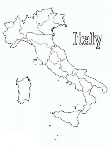 Italy coloring page 13 - Free printable