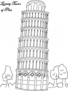 Italy coloring page 2 - Free printable