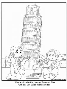 Italy coloring page 4 - Free printable