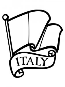 Italy coloring page 7 - Free printable