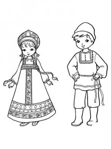 Russia coloring page 12 - Free printable