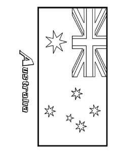 Flags of Countries coloring page 2 - Free printable