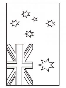 Flags of Countries coloring page 26 - Free printable